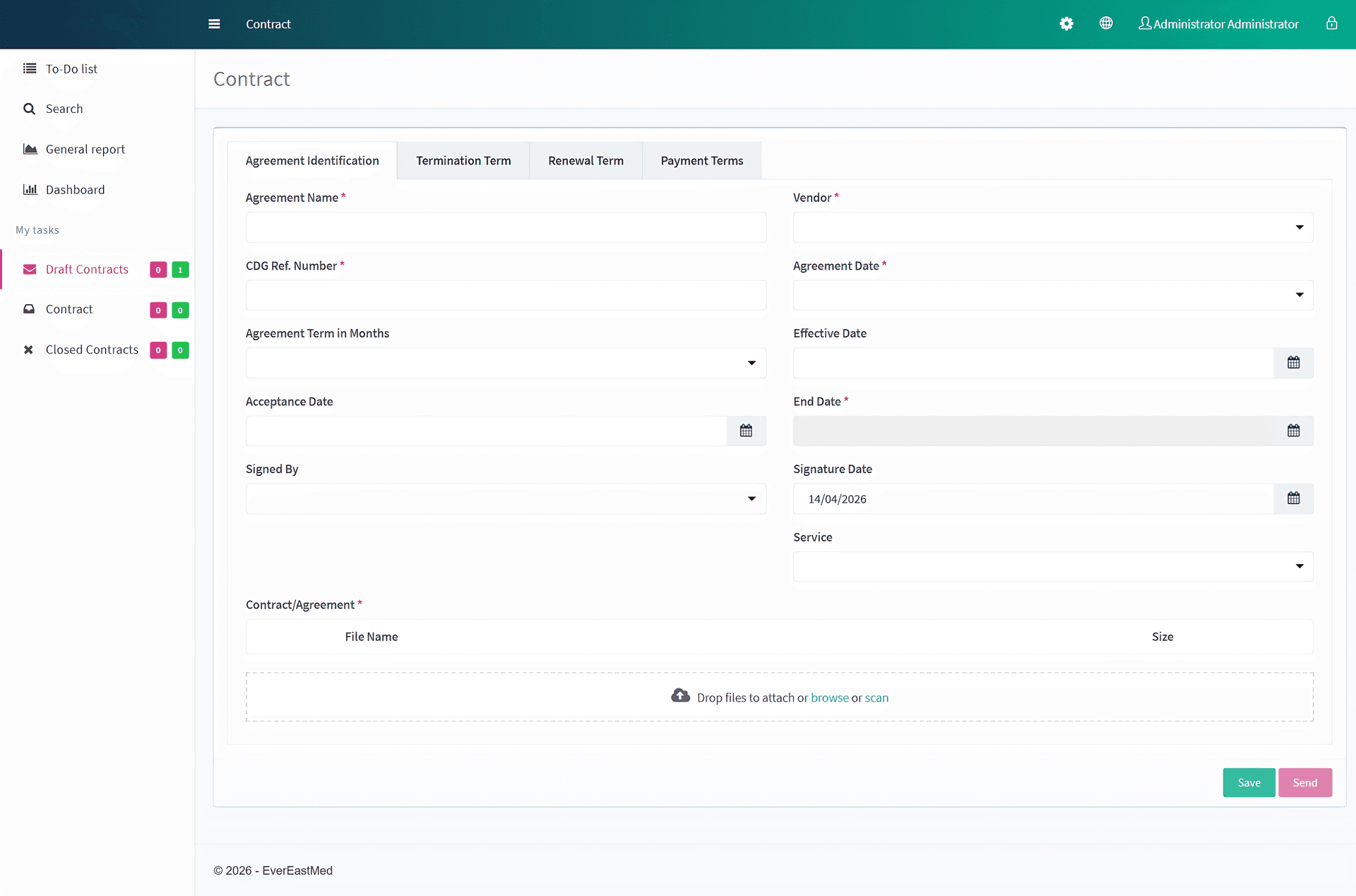 Contract Management Automation at Middle East Airlines